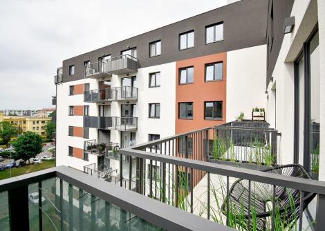 Mezonet 3+kk, 84,2  m2 + balkón 1 - 4,50 m2 + balkón 2 - 3,75 m2, Residence Na Spravedlnosti, začátek 16.1.23 v 14:00 hod